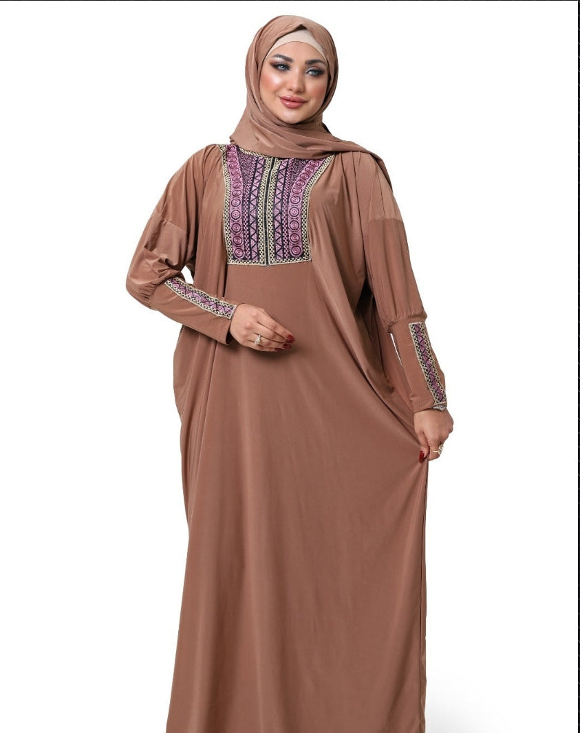 اسدال محجيات مطرز كود  80123