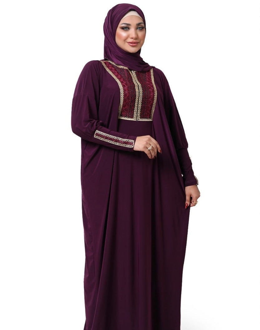 اسدال محجيات مطرز كود  80123