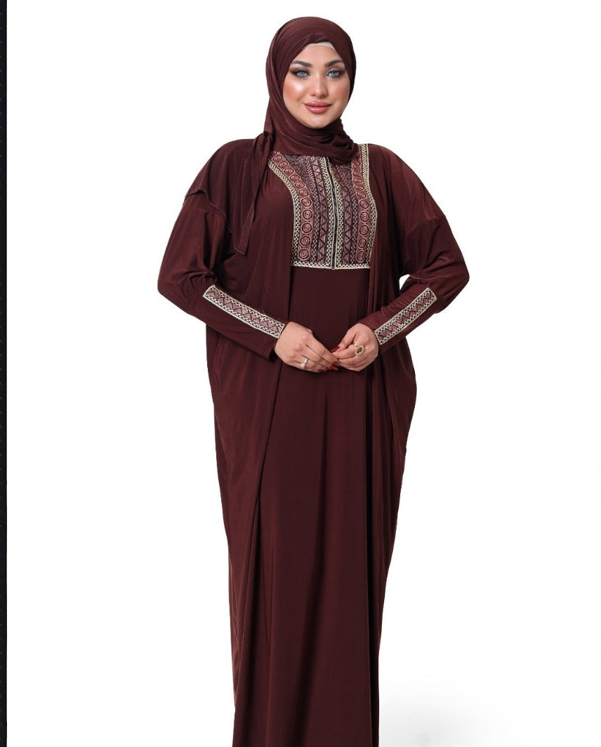 اسدال محجيات مطرز كود  80123