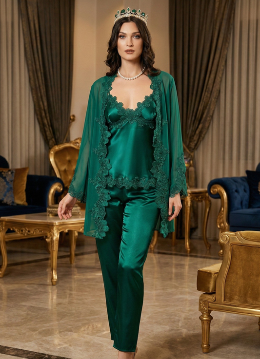 misk طقم 3 قطع تركى ساتان 9207 من