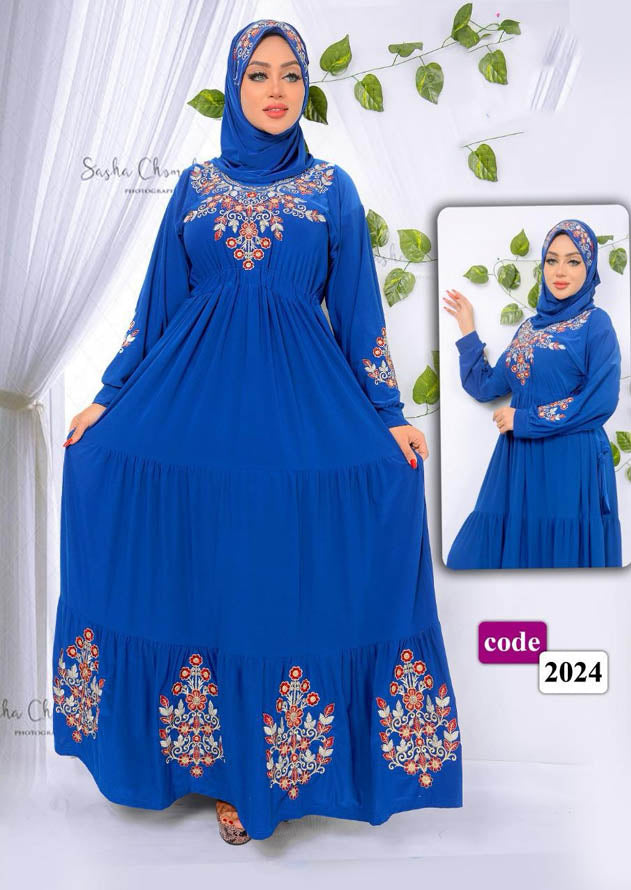 فستان محجبات زبده كود 2024