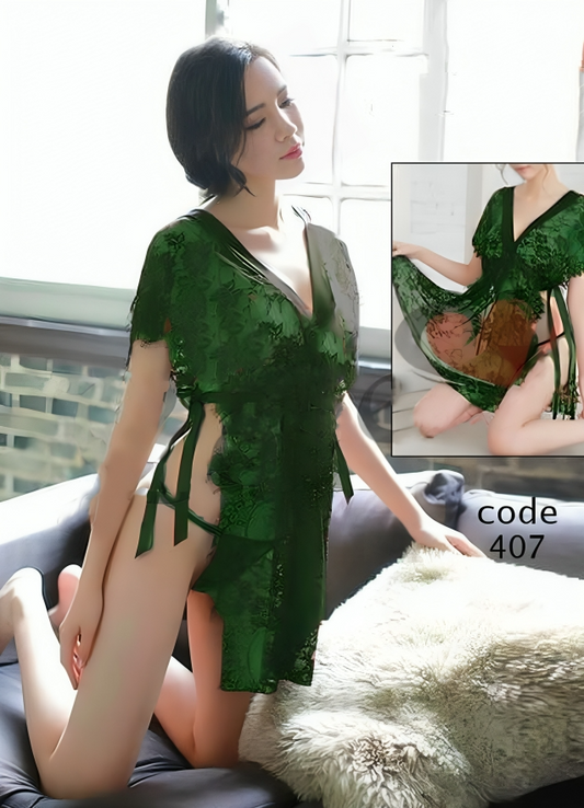 407 لانجرى شيفون فري سايز كود