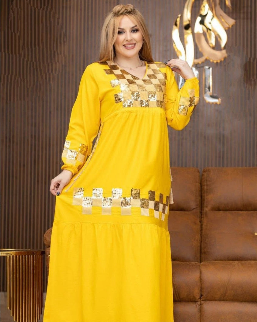 A1069 عباية استقبال قطن  كود