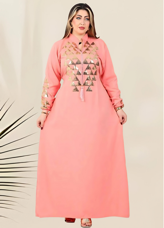 A1014 عبايه استقبال قطن  كود