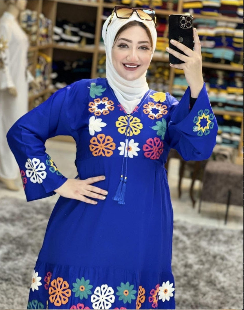 A1070 عباية استقبال قطن  كود