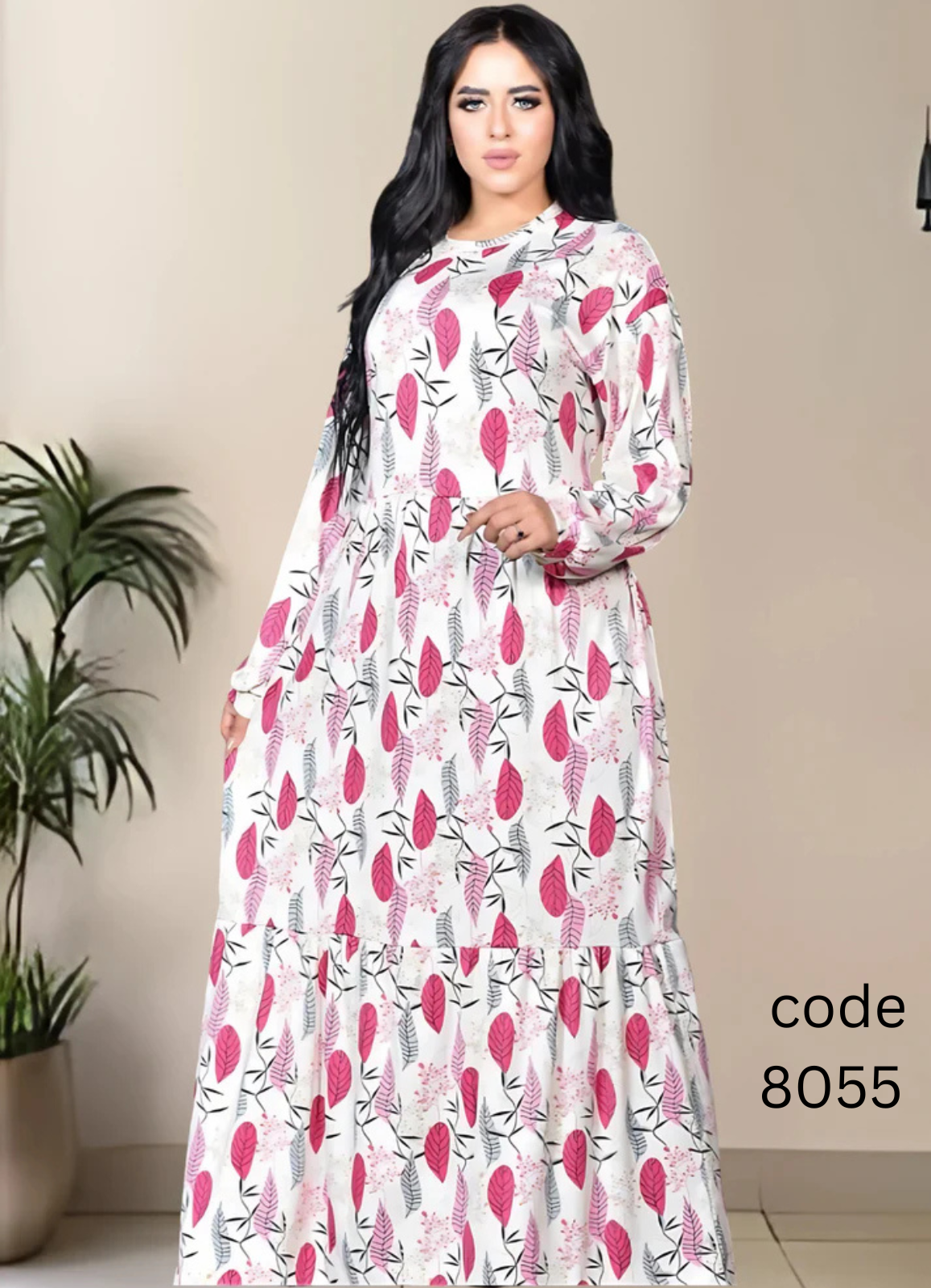 8055 فستان منزلي كود