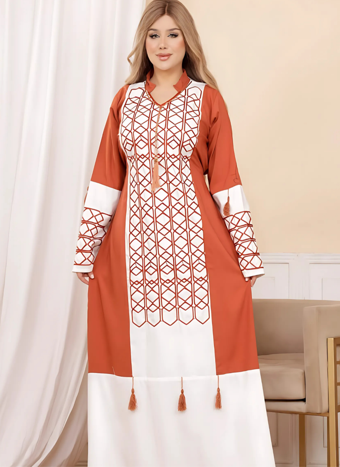 A1010 عبايه استقبال قطن  كود