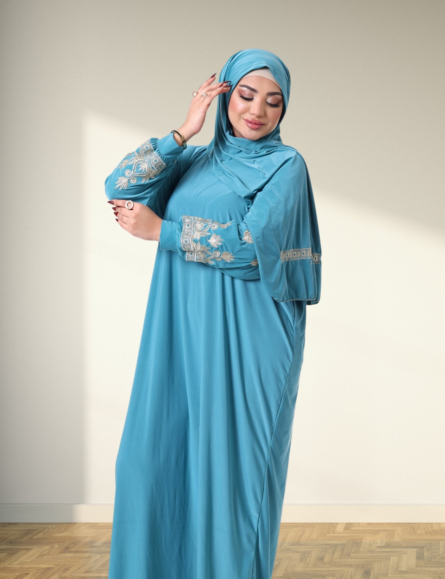 اسدال محجيات مطرز كود  80125