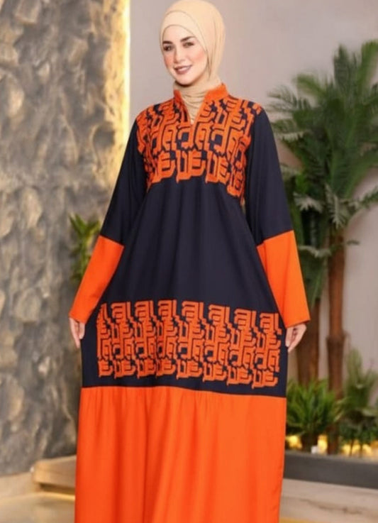 A1081 عباية استقبال قطن  كود