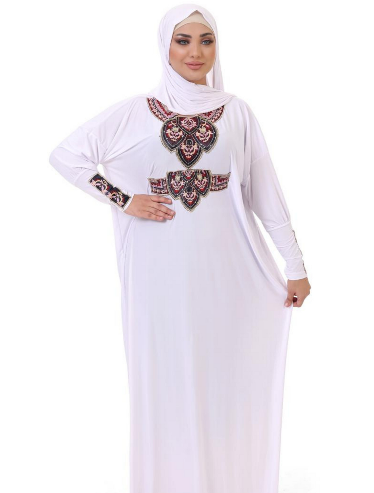 اسدال محجبات مطرز كود  80121