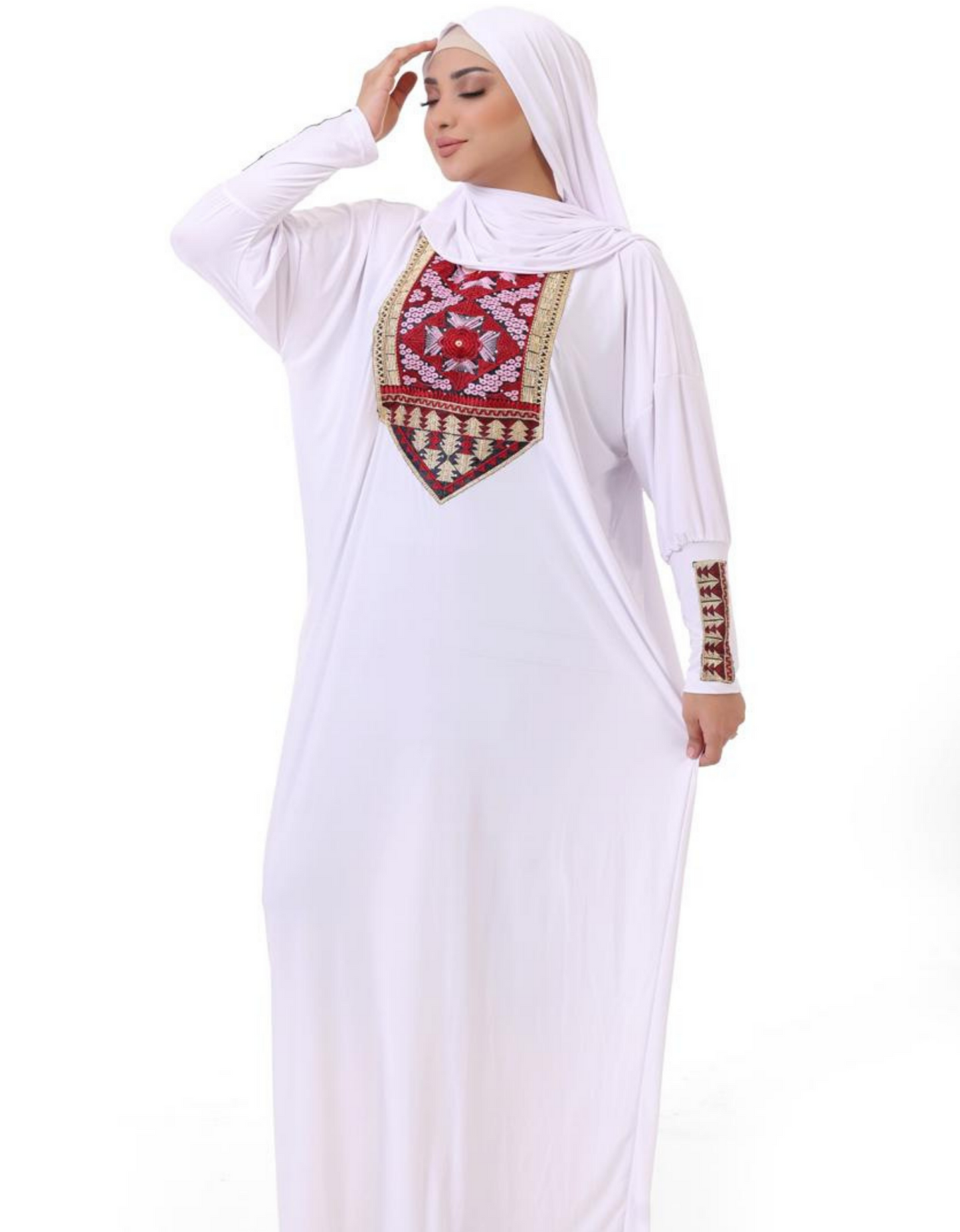 اسدال محجيات مطرز كود  80114