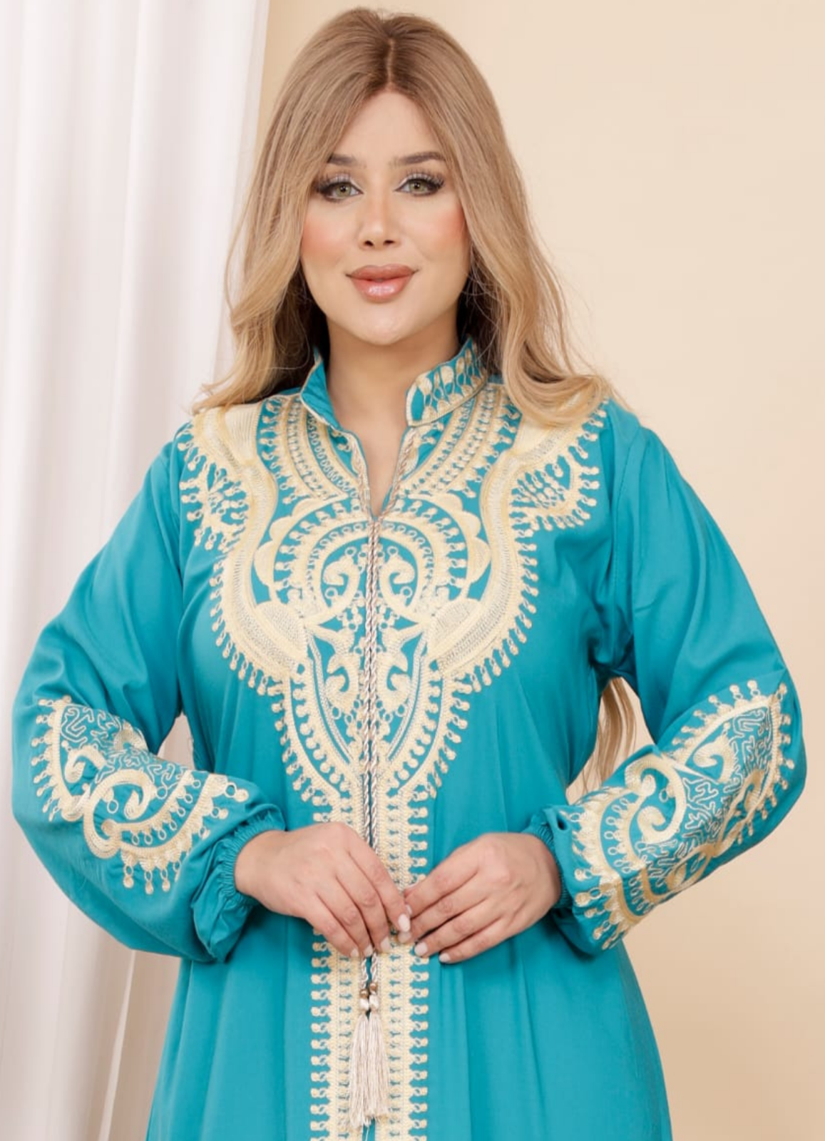 A109 عبايه استقبال قطن  كود