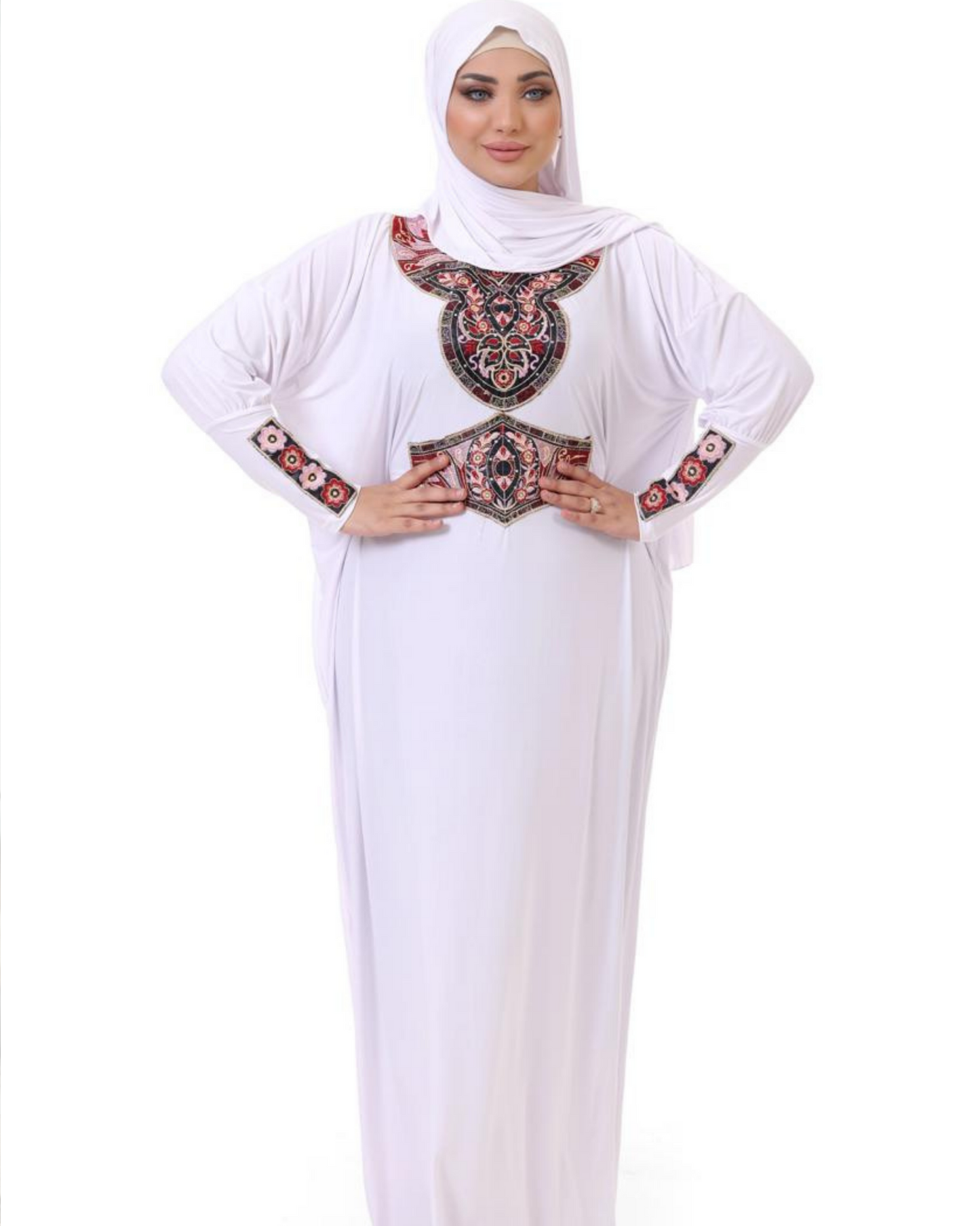 اسدال محجبات مطرز كود  80112