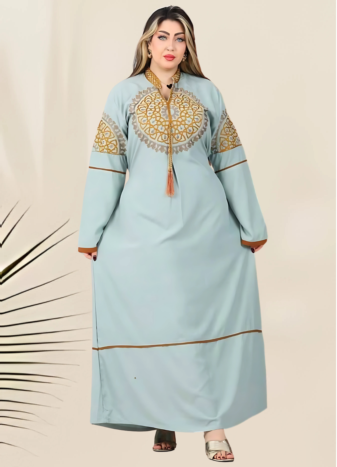 A1016 عبايه استقبال قطن  كود