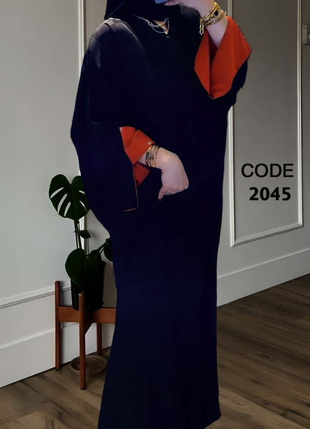 ملحفة خليجي حرير خروج حريمى كود 2045