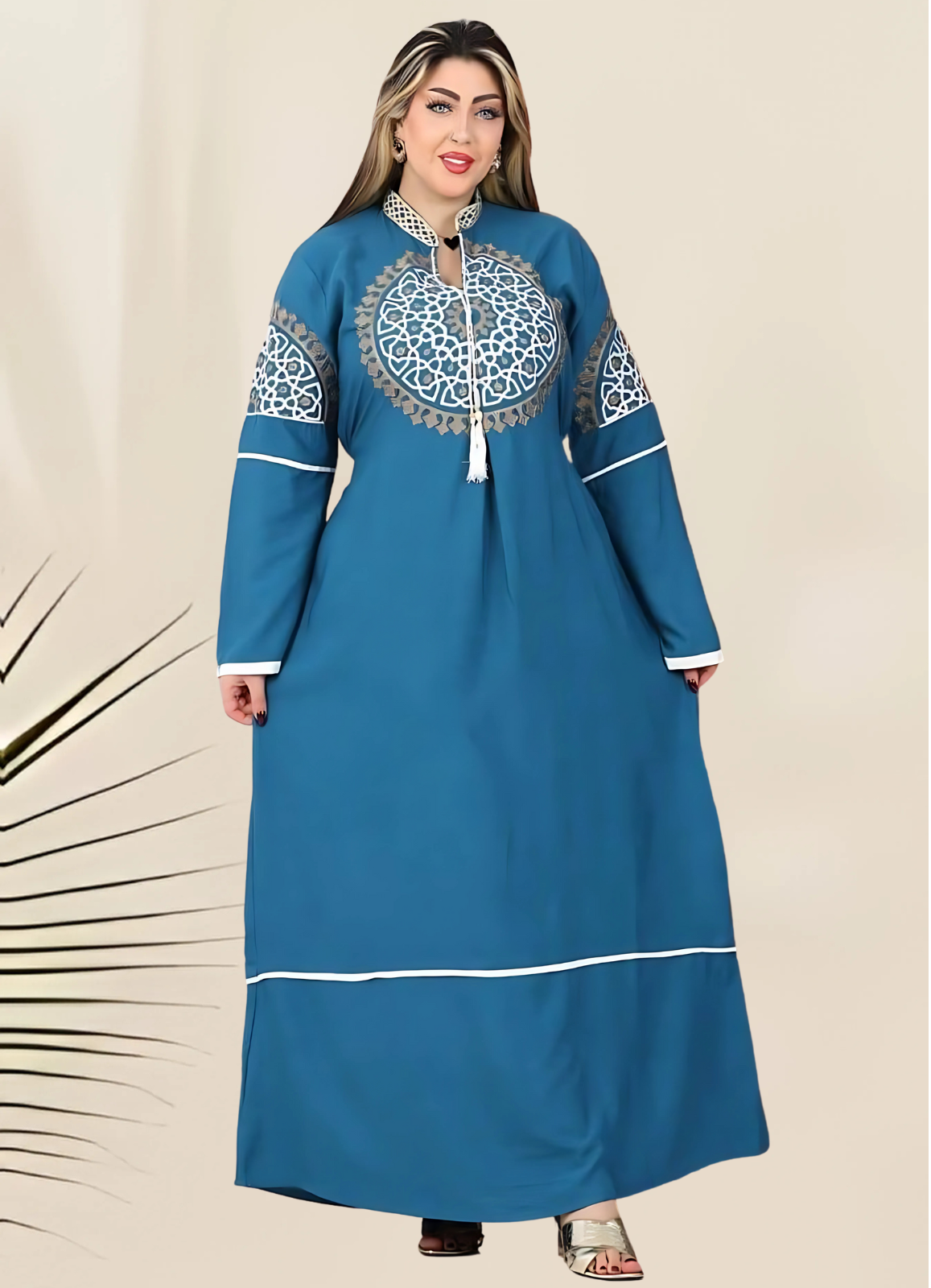 A1016 عبايه استقبال قطن  كود