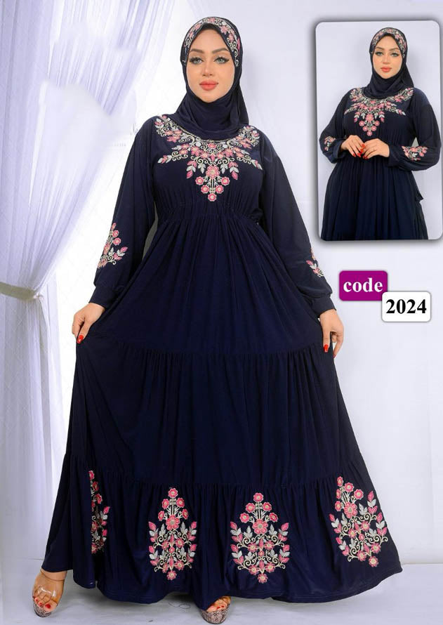 فستان محجبات زبده كود 2024