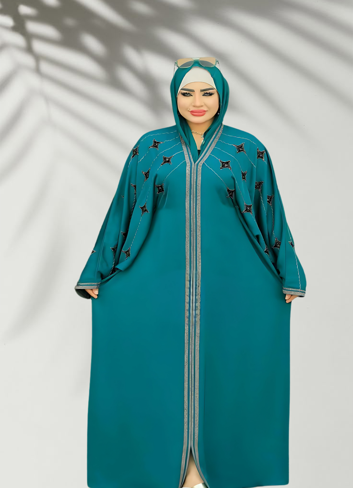 ملحفة خليجي حرير خروج حريمى كود 1010