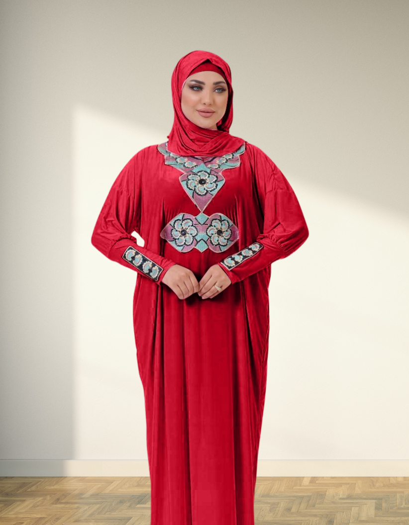 اسدال محجبات مطرز كود  80111