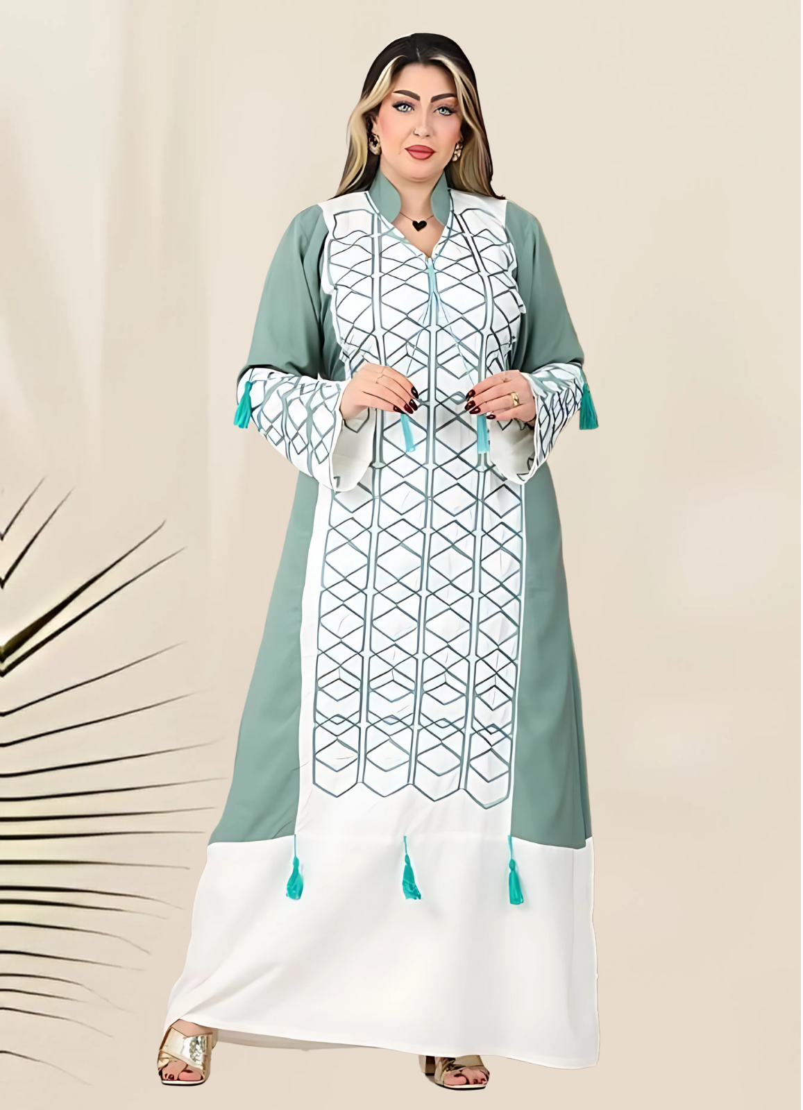 A1010 عبايه استقبال قطن  كود