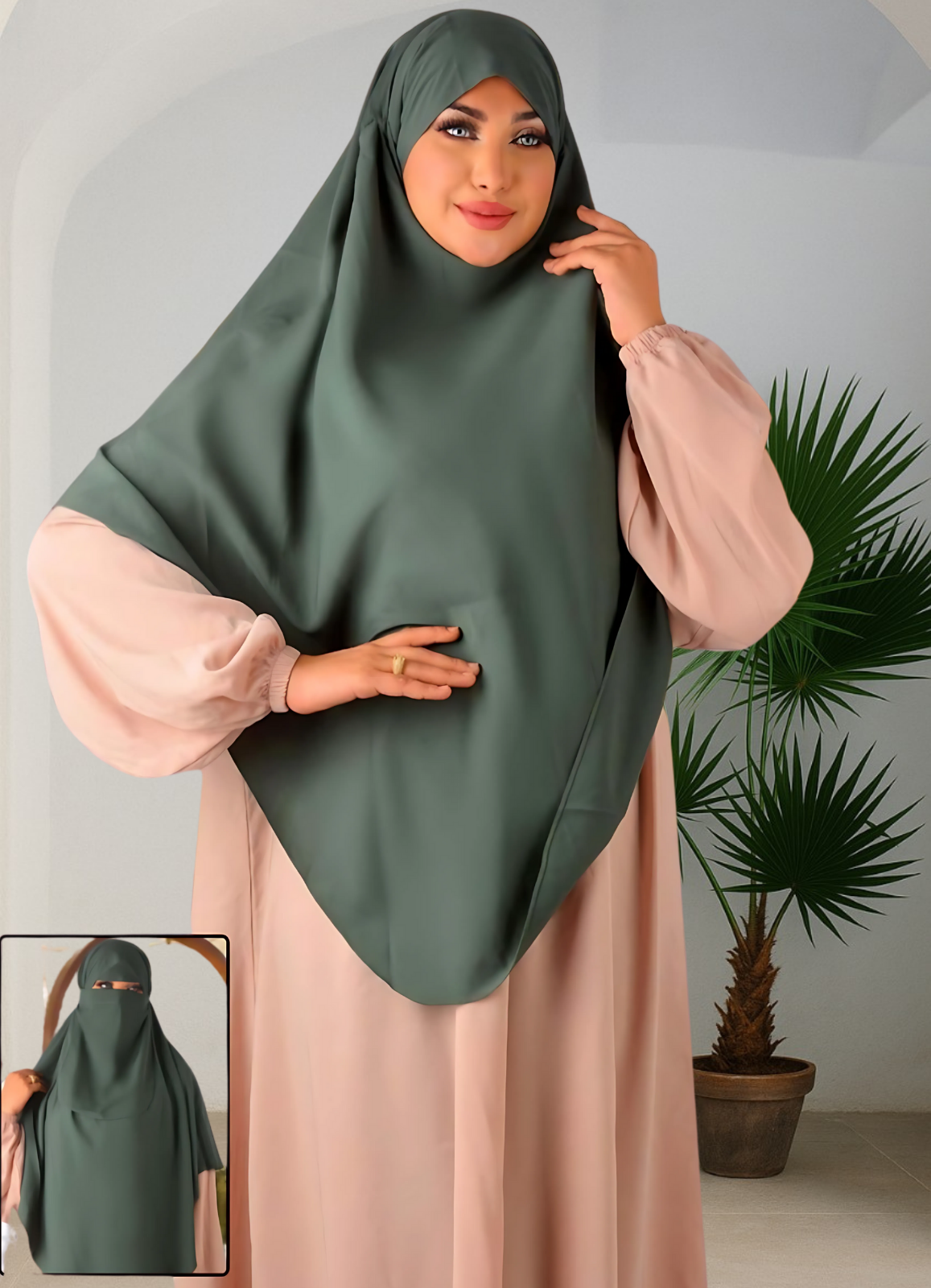 MISK خمار فرنسي كود 9092 من