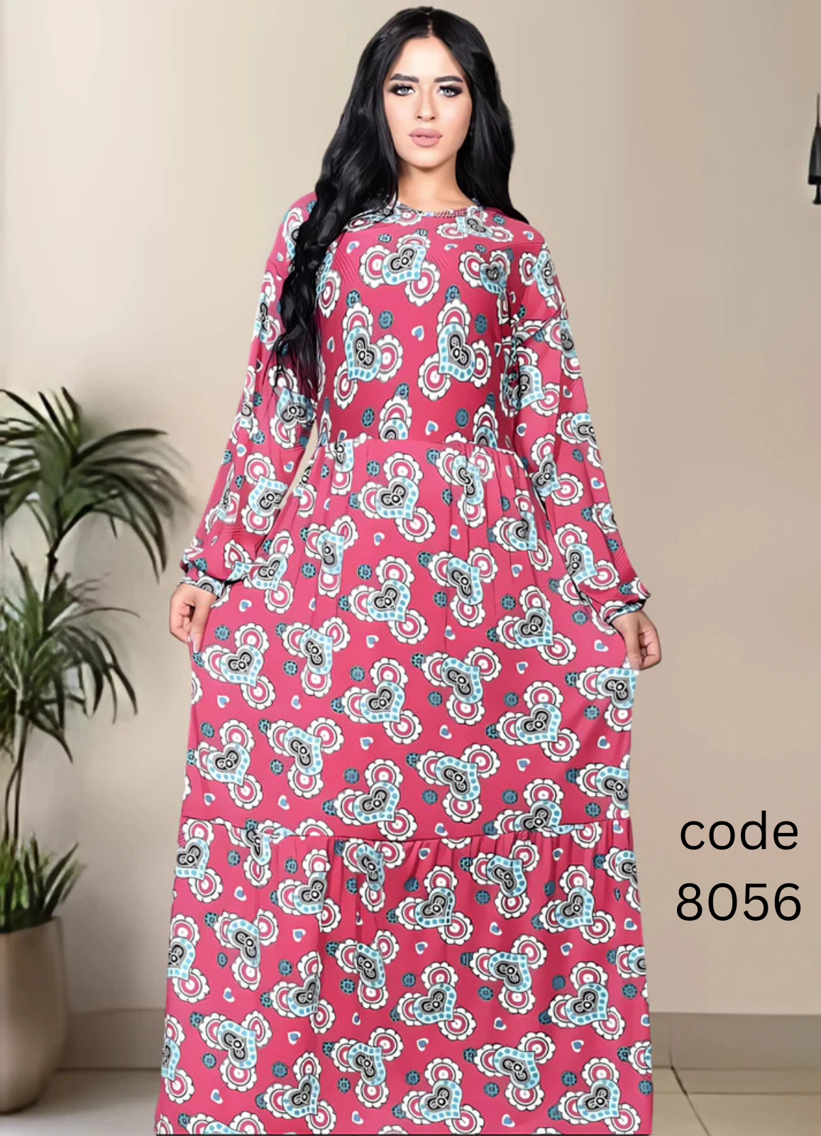 8056 فستان منزلي  كود