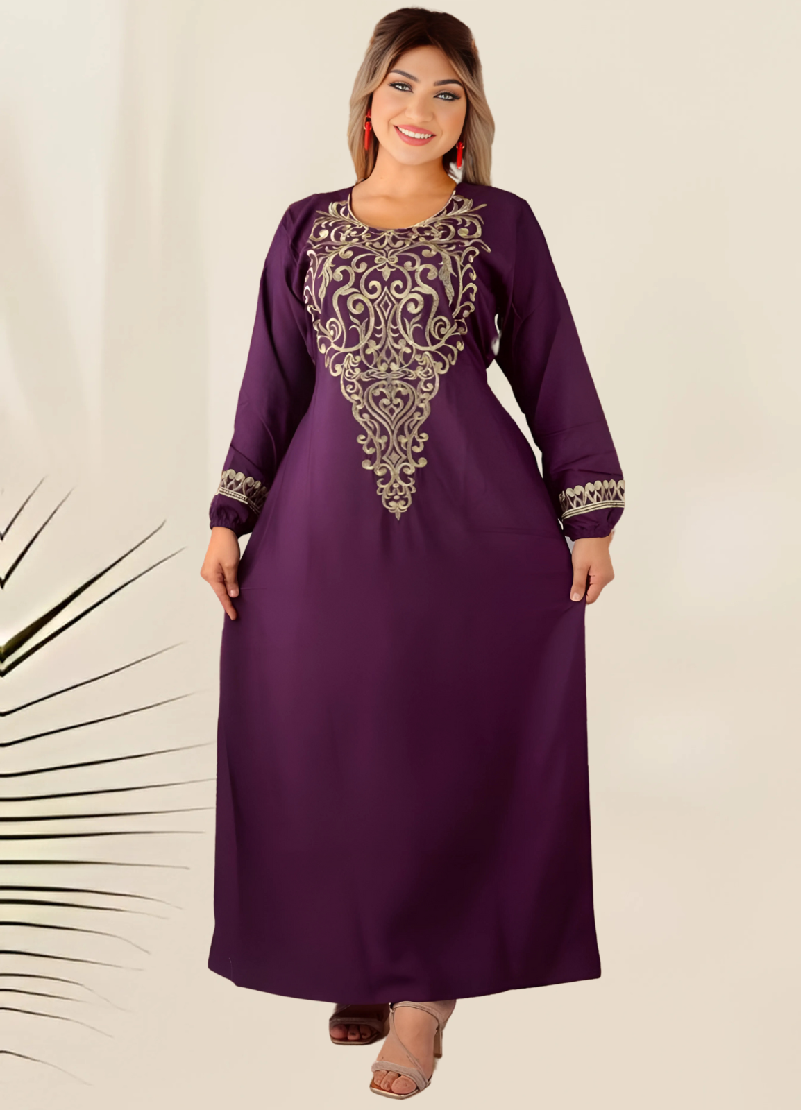 8095 عبايه استقبال قطن  كود