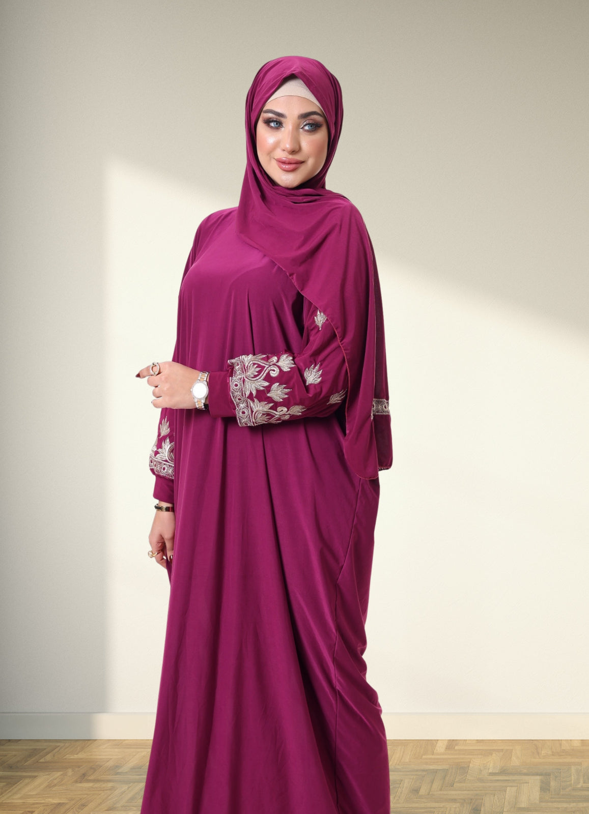 اسدال محجيات مطرز كود  80125