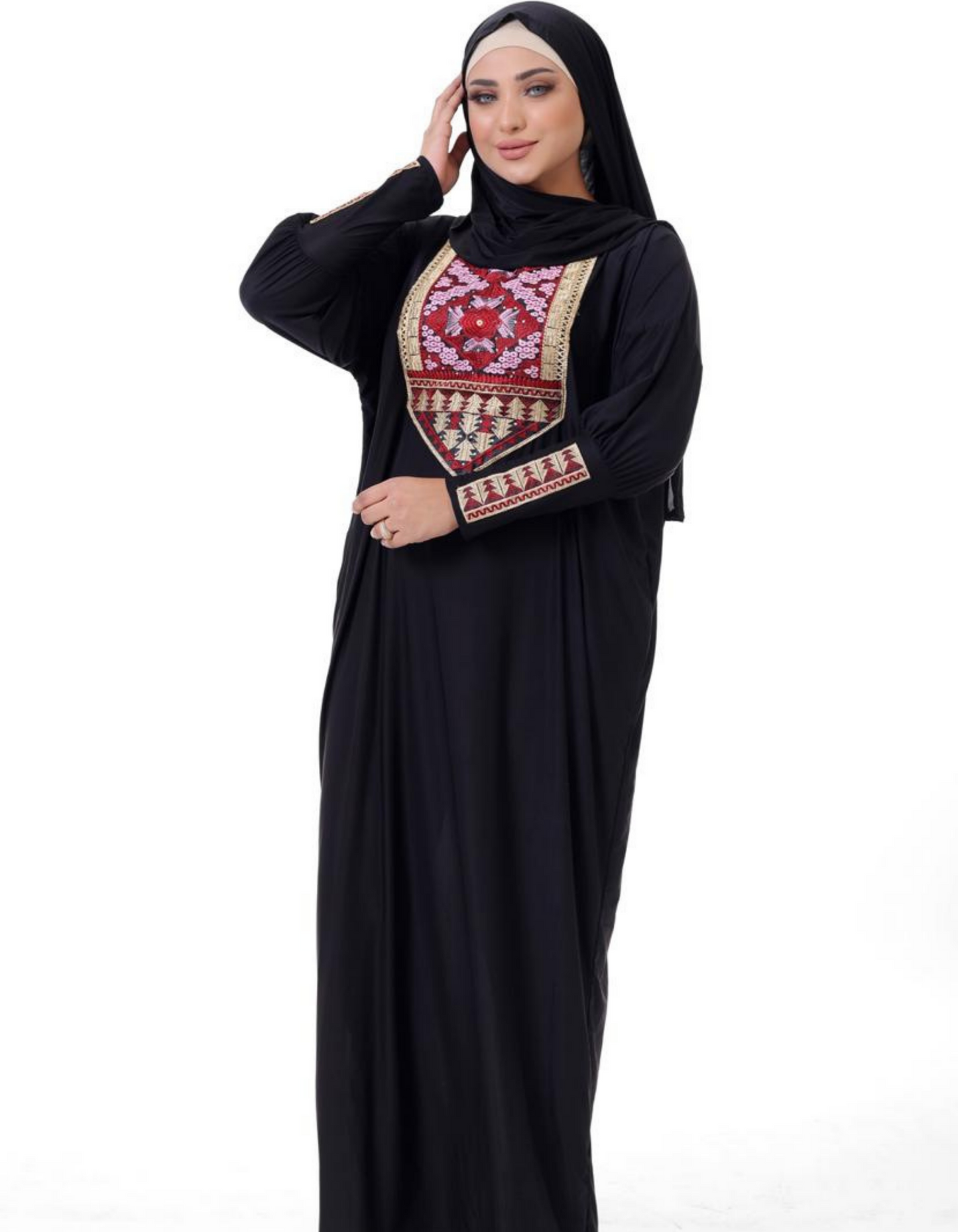 اسدال محجيات مطرز كود  80114