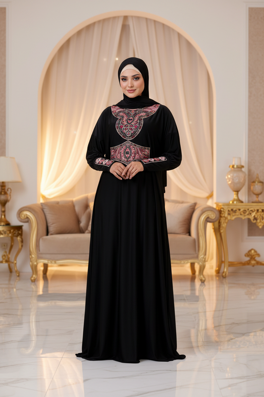 اسدال محجبات مطرز كود  80112