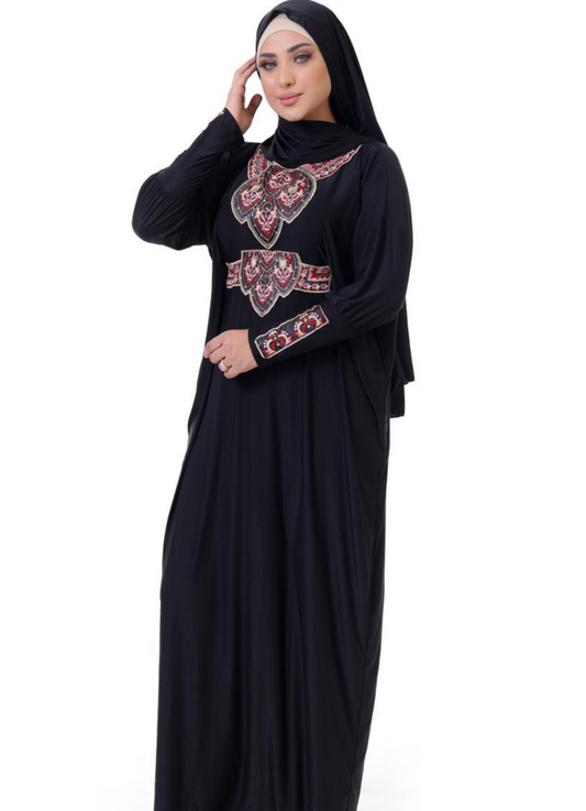 اسدال محجبات مطرز كود  80121