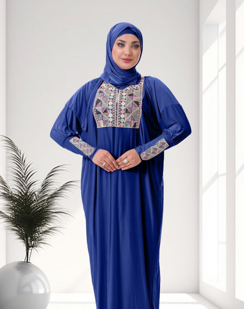 اسدال محجيات مطرز كود  80116