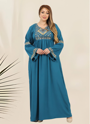 A1039 عبايه استقبال قطن  كود