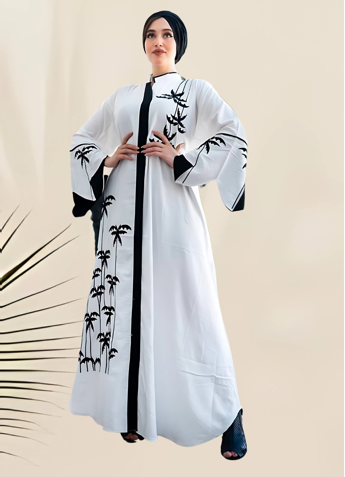 A1040 عبايه استقبال قطن  كود