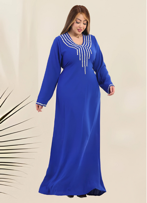 A1038 عبايه استقبال قطن  كود