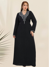 A1038 عبايه استقبال قطن  كود