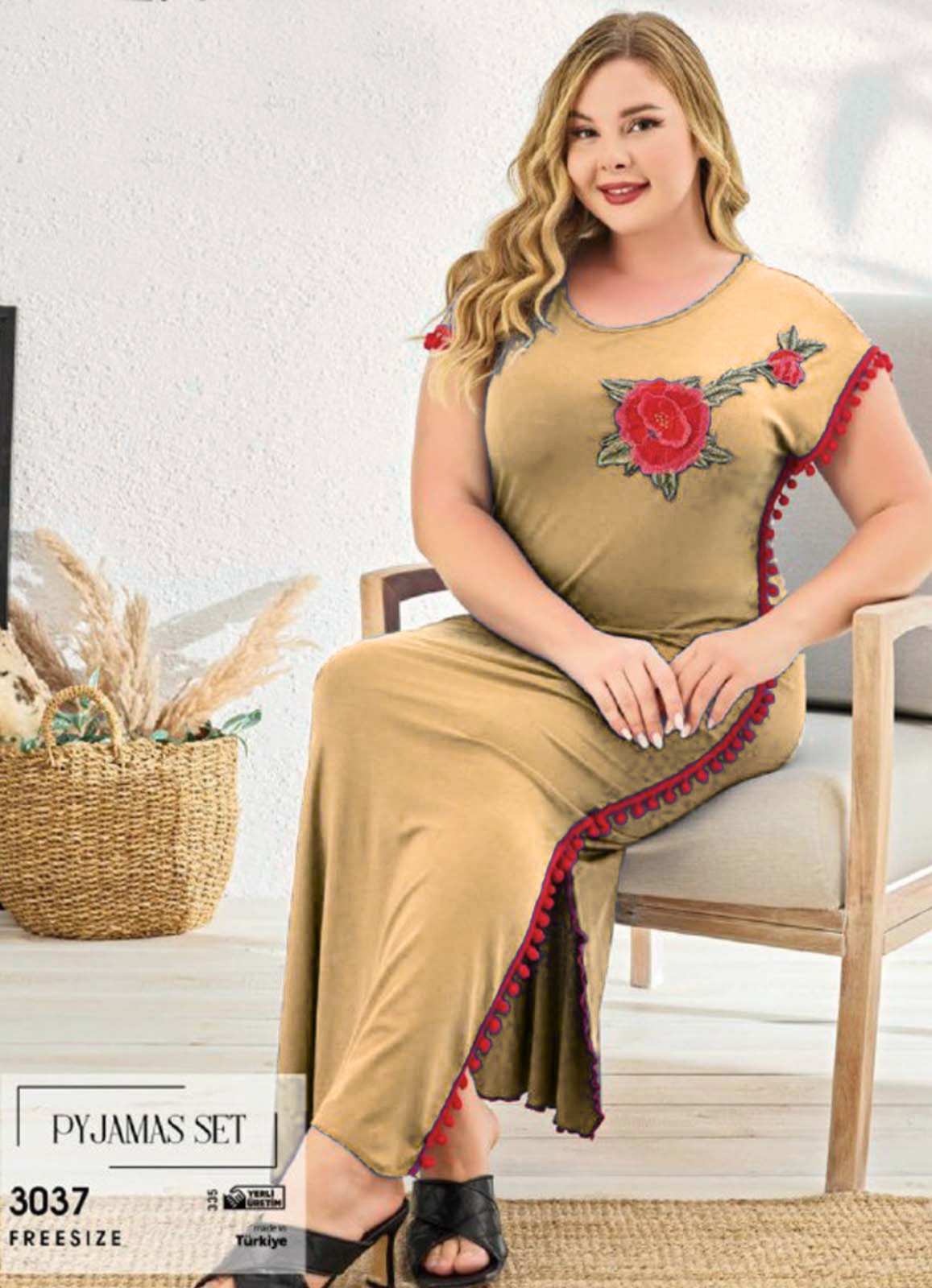 M S Y عبايه منزلي تركي صيفي 3037 من