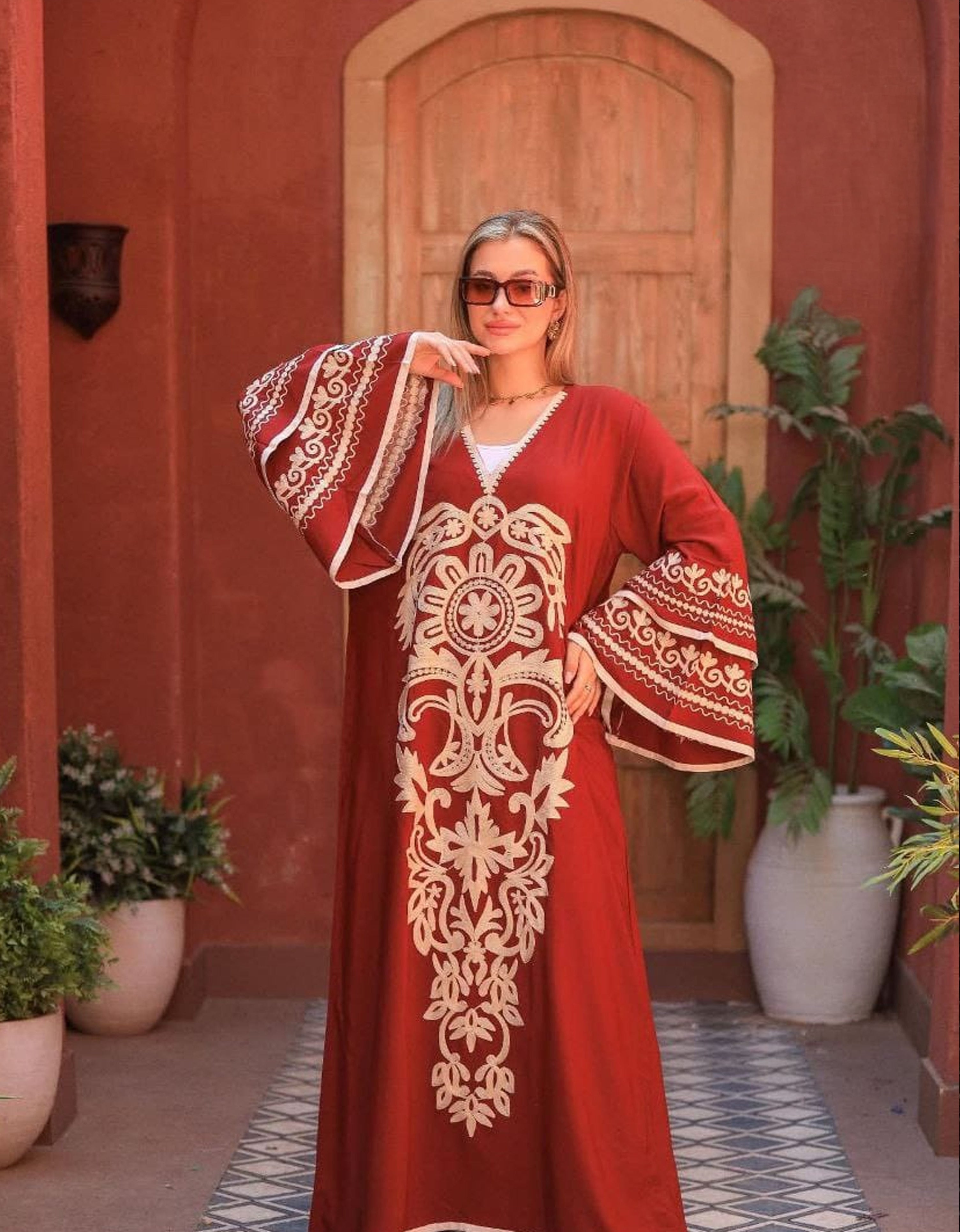 A1073 عباية استقبال قطن  كود