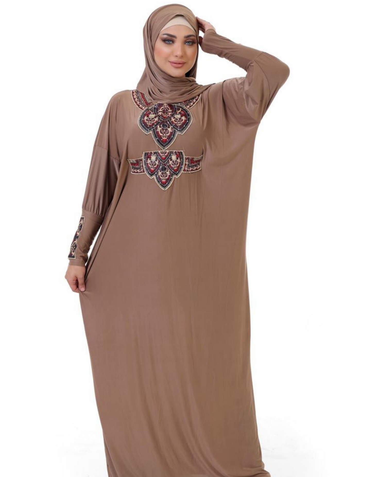 اسدال محجبات مطرز كود  80121