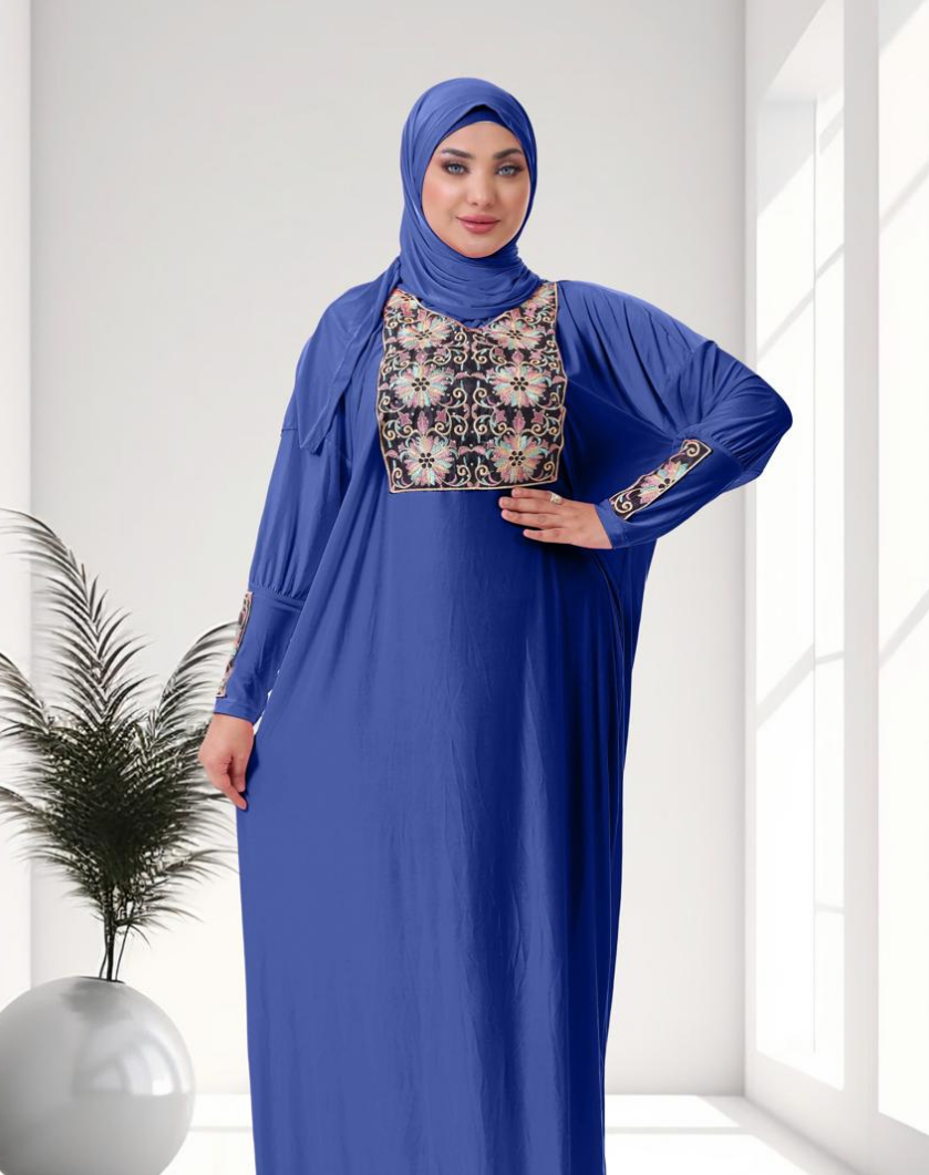 اسدال محجبات مطرز كود  80117