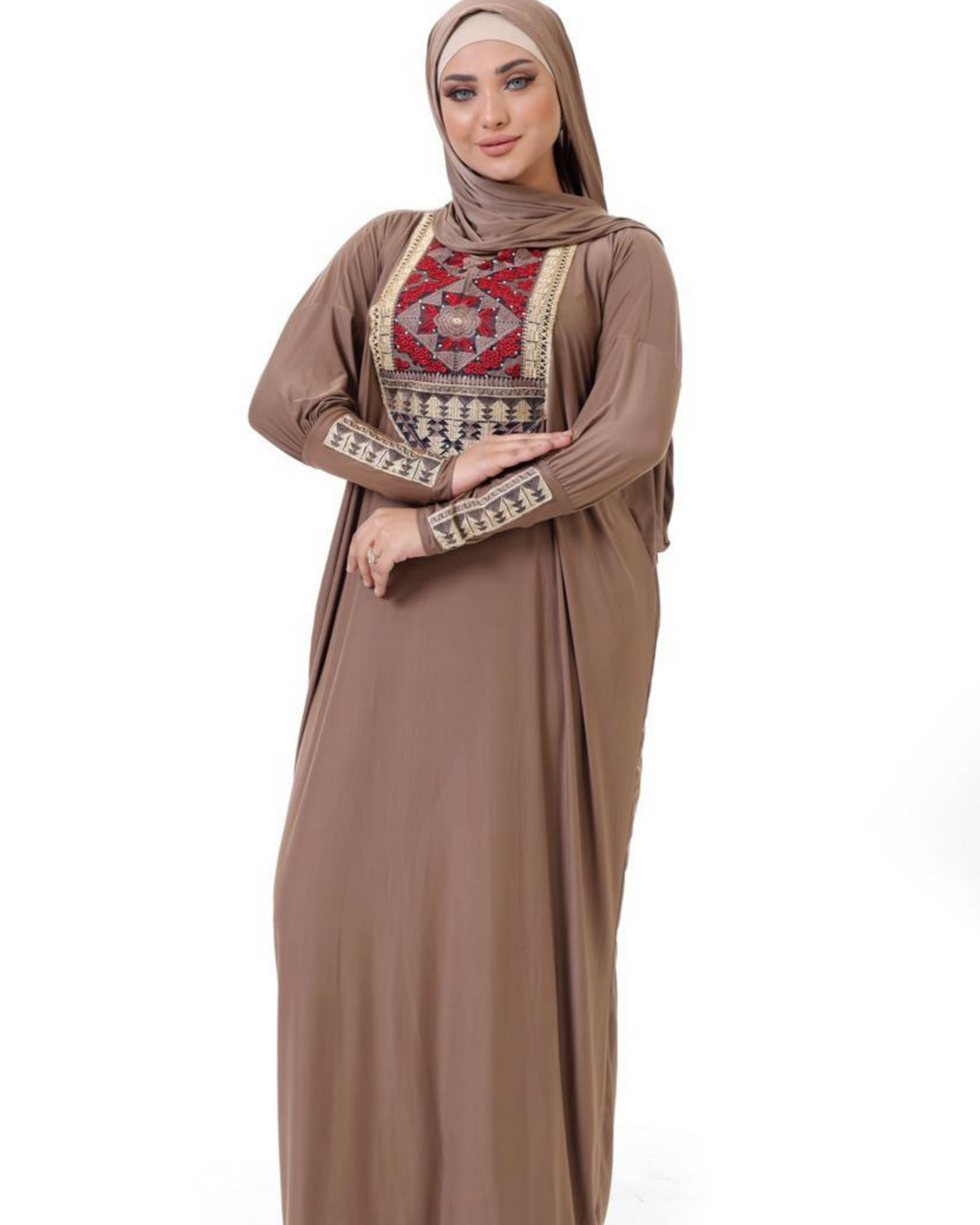 اسدال محجيات مطرز كود  80114