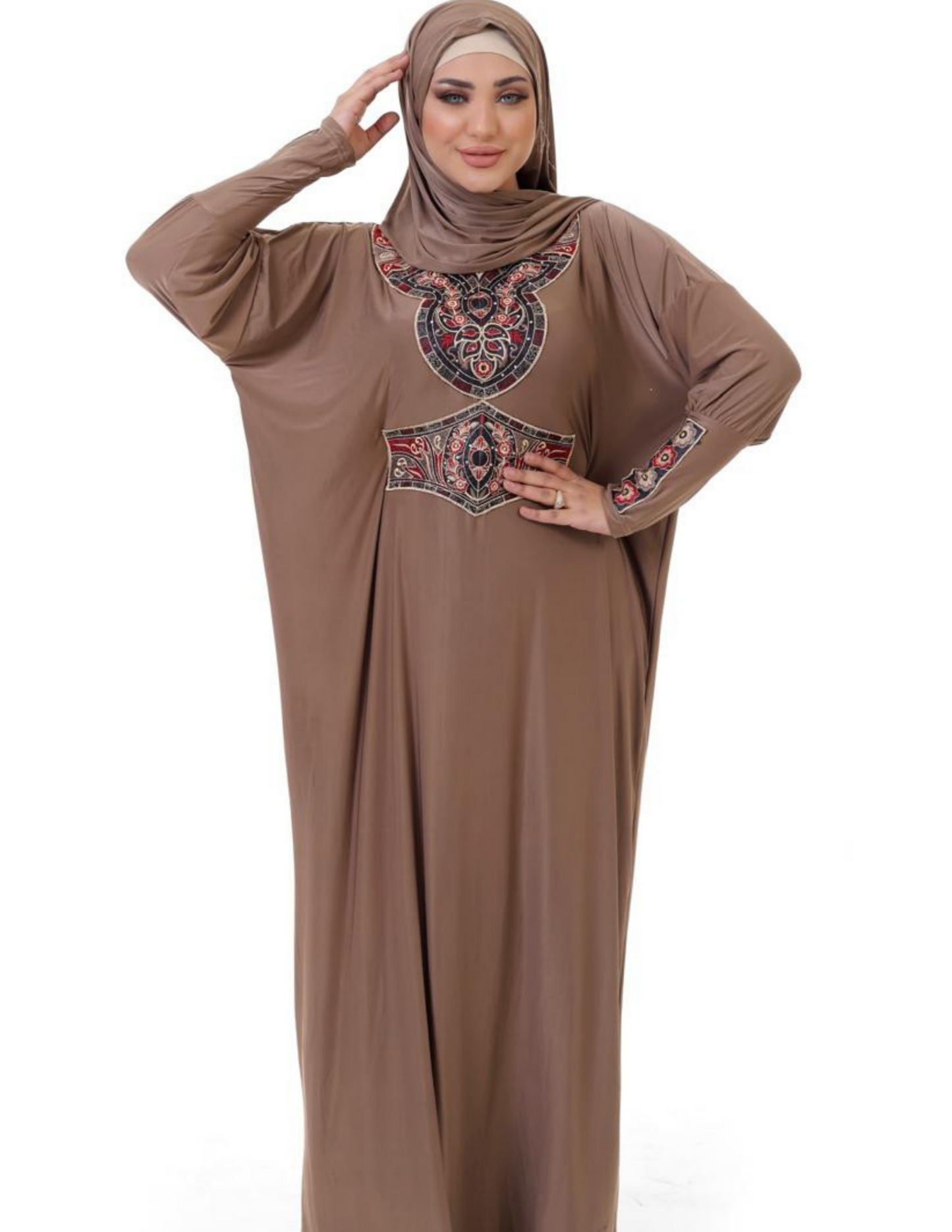 اسدال محجبات مطرز كود  80112