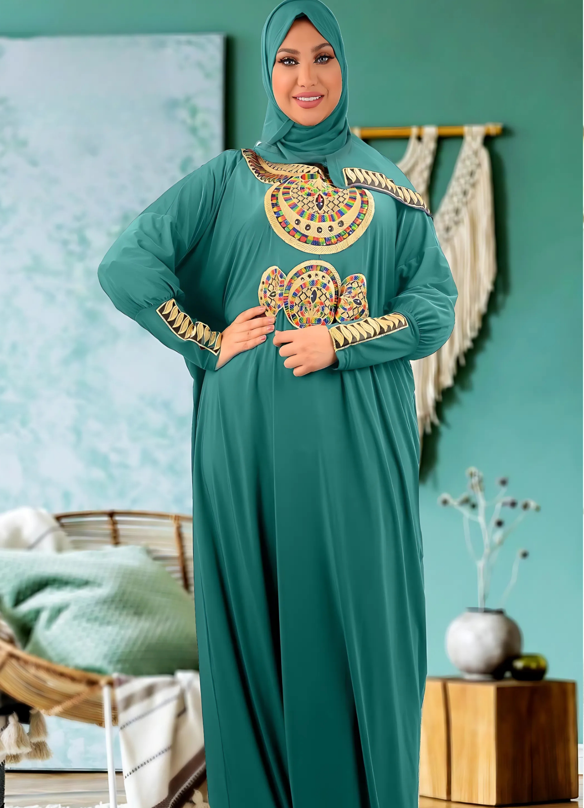 اسدال  محجبات مطرز  467