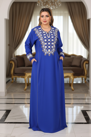 A1023 عبايه استقبال قطن  كود