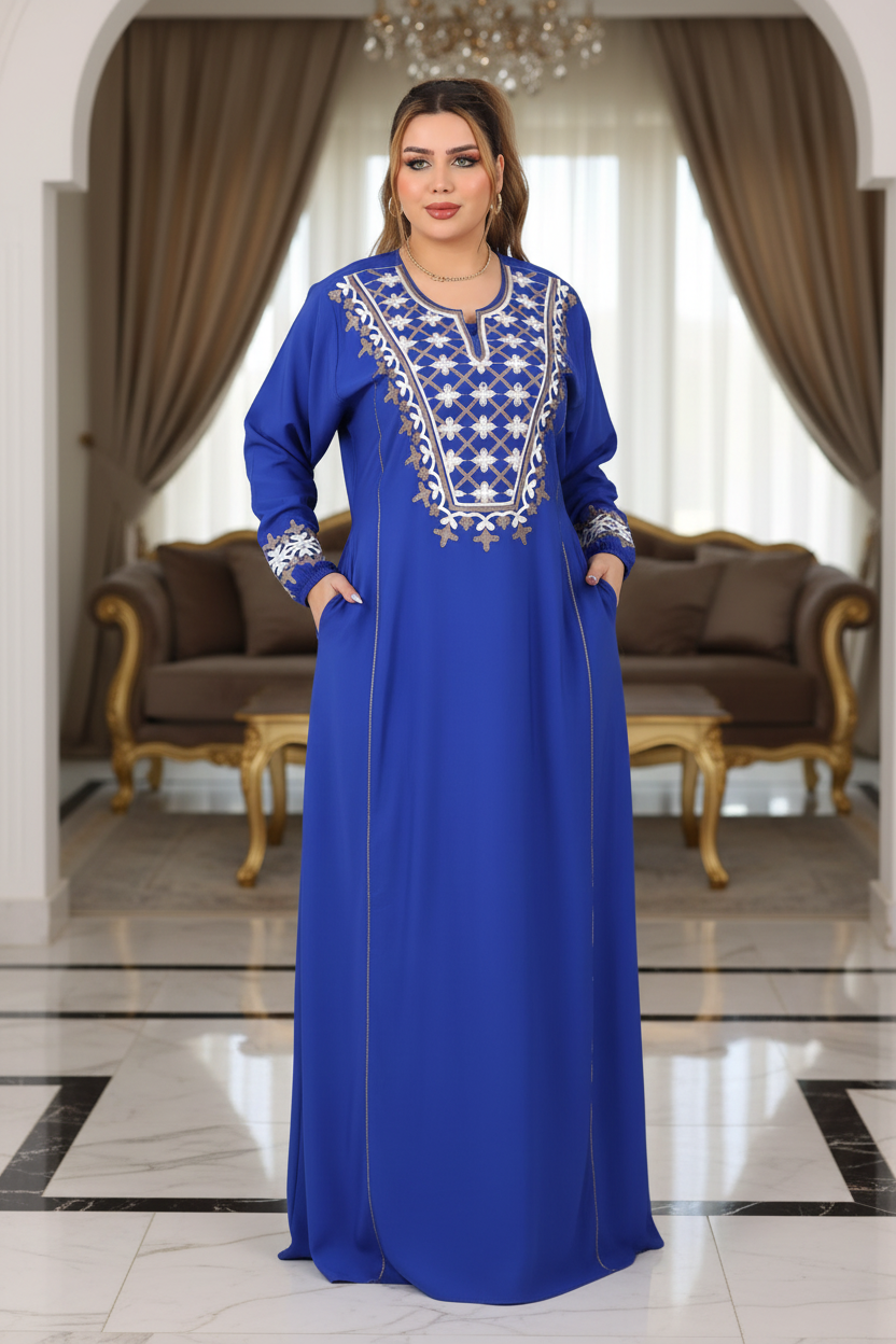 A1023 عبايه استقبال قطن  كود