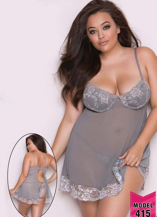 لانجرى شيفون بيج سايز كود 415