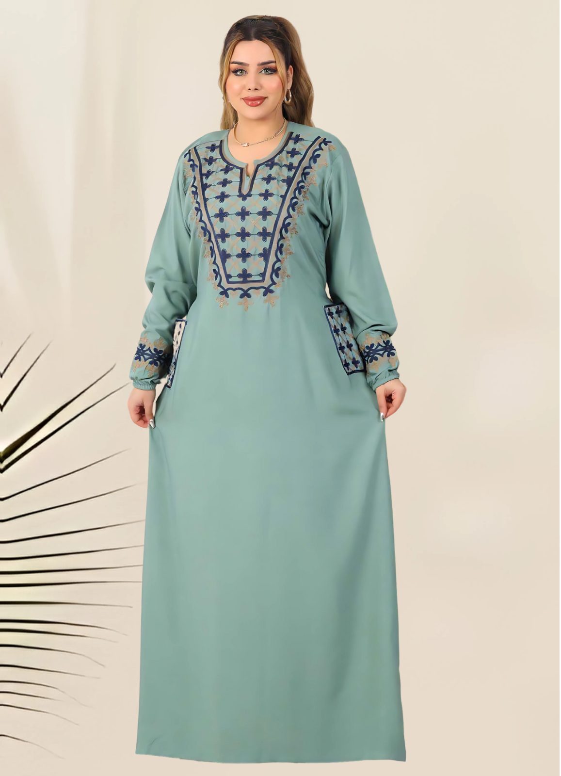 A1023 عبايه استقبال قطن  كود