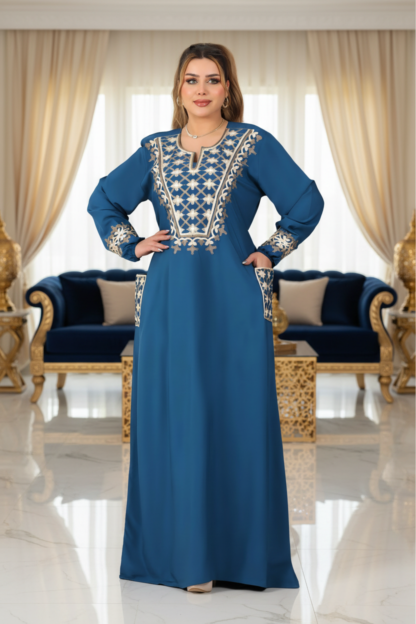 A1023 عبايه استقبال قطن  كود