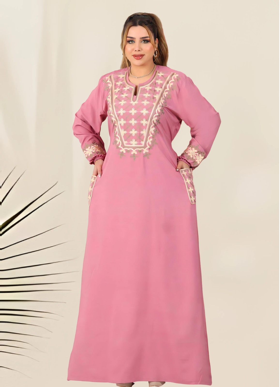 A1023 عبايه استقبال قطن  كود