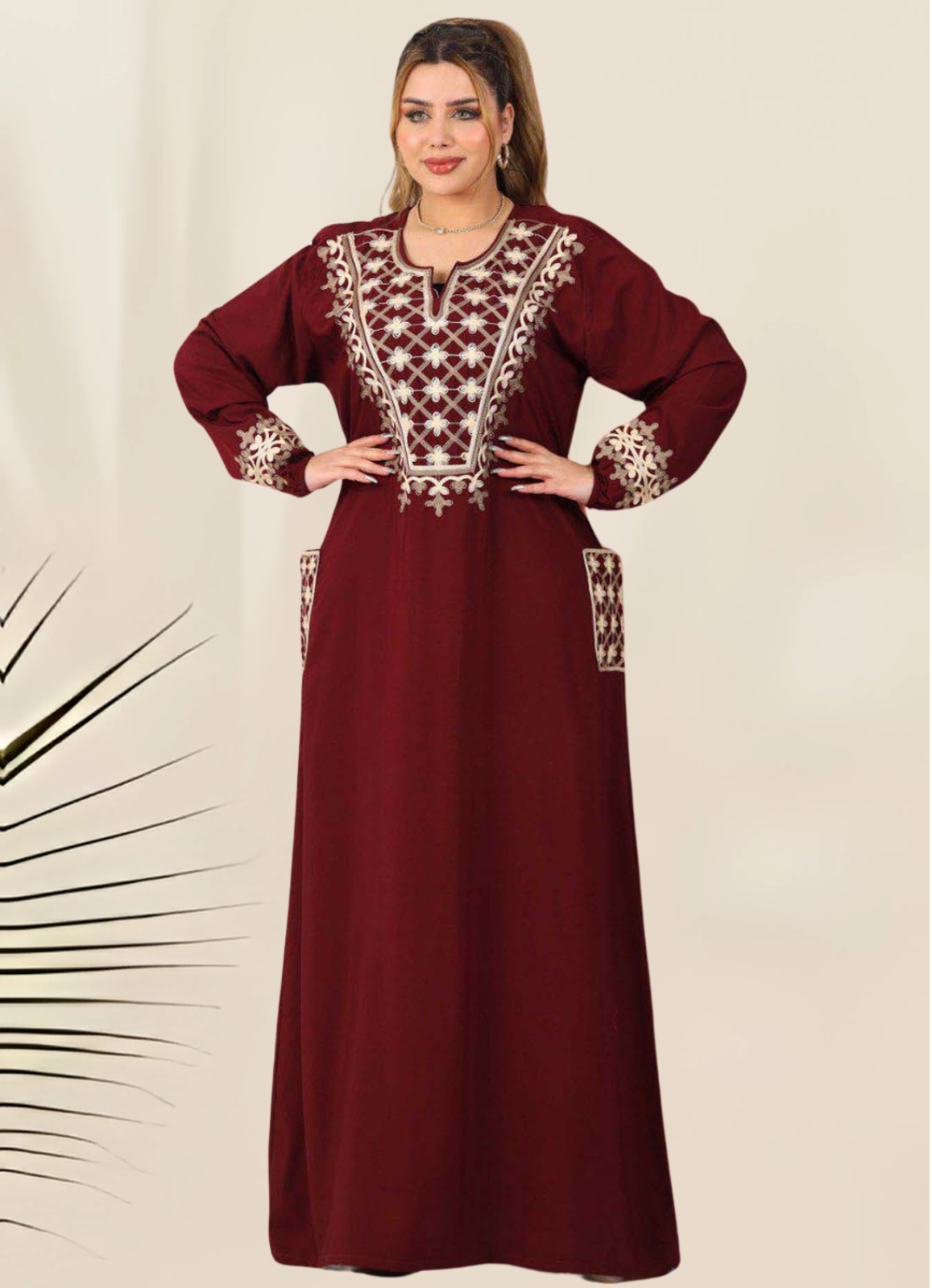 A1023 عبايه استقبال قطن  كود